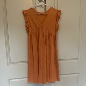 Beautiful Ces Femme Ruffled Tiered Sundress with V-Neck large